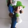 Set/two Super  Mario Luisi Plush Toy Figures Image 3