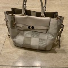 Michael Kors Hamilton Satchel white vanilla