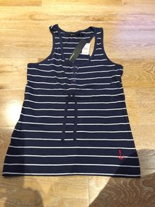 BNWT Navy Nautical Vest Size 8-10