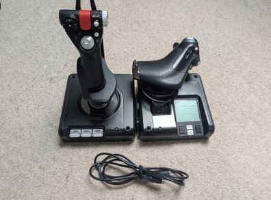 Saitek x52 Pro HOTAS flight controls