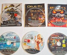 PS3 games x6