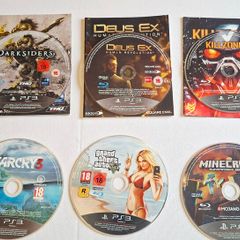 PS3 games x6