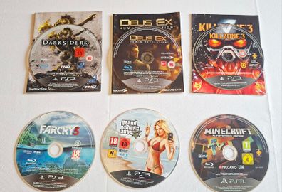 PS3 games x6