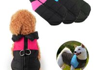 main image for ad Great Offer Waterproof Warm Winter Dog Coats Clothes Dog Padded Vest Pet Jacket Small/ Large