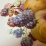 Gold Rimmed Pear, Apple and Berry Vintage Plate Image 2