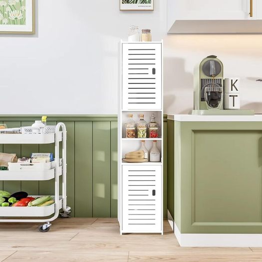 Bathroom Cabinet Floor Standing Waterproof Storage