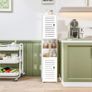 Bathroom Cabinet Floor Standing Waterproof Storage Image 7