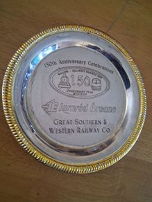 Great Southern Western Railway Mallow/Killarney commemorative Plaque