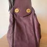 Mulberry Tassle Hobo bag in rich plum Image 4