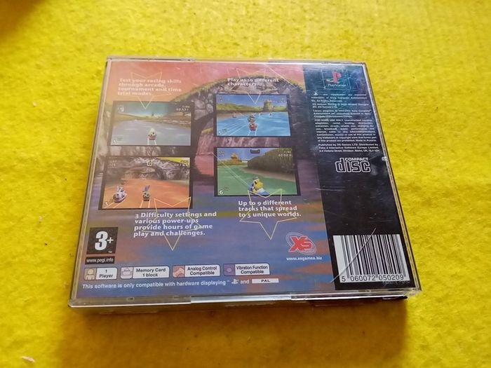 XS Airboat racing PlayStation1 Ps1 PlayStation 2 ps2 games Original
