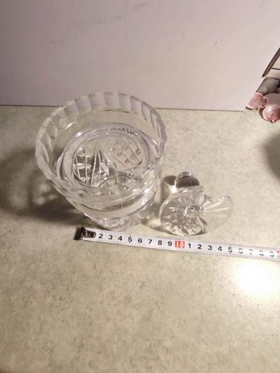 Waterford crystal jam /honey jar .No. 61.