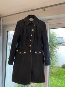 Karen Millen Denim Coat Size 14
