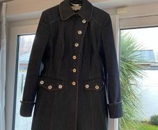 Karen Millen Denim Coat Size 14