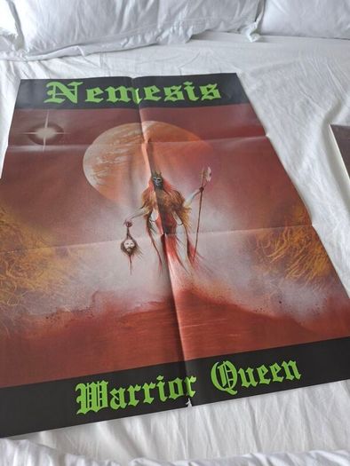 NEMESIS- Warrior Queen LP (Pre-Candlemass band)