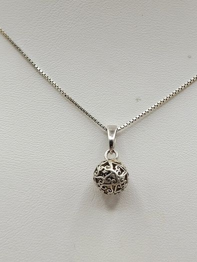 Sterling Silver Necklace with Pendant