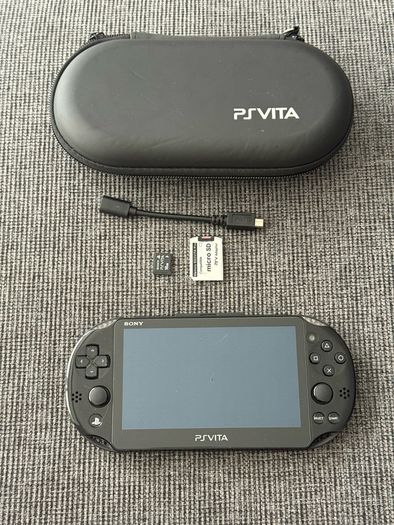 Ps Vita Slim Unlocked + Vita 16gb + Sd2vita 64gb + Case