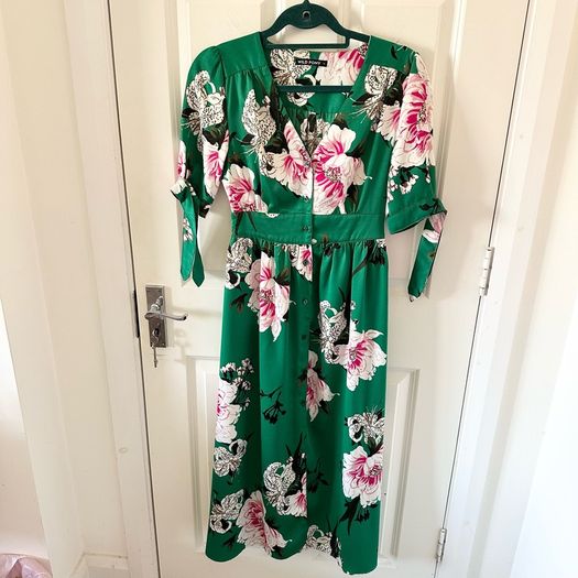 Wild Pony Floral Dress Small