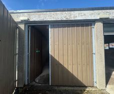 Shed/workshop doors. Galvanised frame