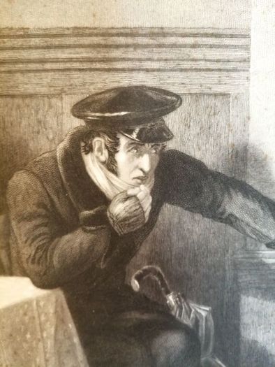 Robert Buss The Monopolist Lithograph Print 1841