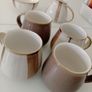 10pc Denby Truffle & Layers Set - Plates, Mugs, Jug & Bowl. Image 5