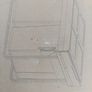 60cm internal door mounted bin Image 5