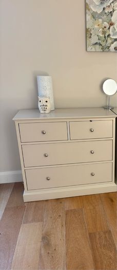 Ez living chest of drawers and bedside locker