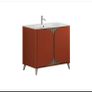Tambour crosswater floorstanding 600 SALE 50% of rrp  with worktop are basin Image 6