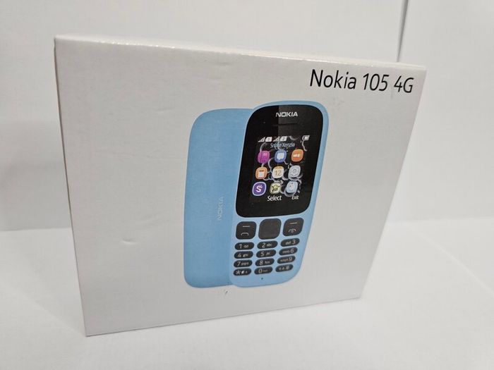 New Latest 4G Mobile Phone Dual SIM-Free Nokia 105 Latest 2026 Edition - Unlocked - Black.