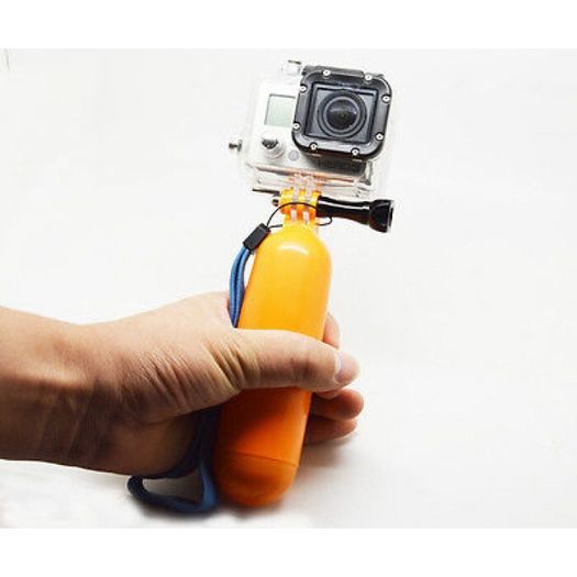 Floating Hand Grip Handle Mount for GoPro Hero - Yellow Buoyancy Stick for Water Sports - 21566