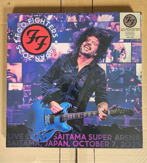 Foo Fighters "Japan 2025" Sealed 3x Vinyl Album Box Set