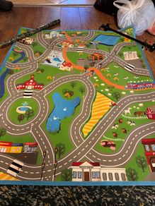 Play mat, road mat