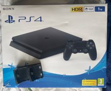 PS4 Slim 1TB Bundle (Firmware 10.71) Boxed with 2 Controllers & Dock