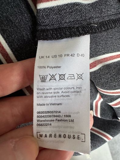 Warehouse shirt dress - sz 14