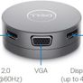DELL 7-in-1 USB-C Multiport Adapter Docking Station - DA310 Image 4