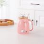 Cat Mug Cute Ceramic Coffee Cup with Lovely Kitty lid Spoon,Morning Cup Tea Milk Christmas Mug 380ML Image 2