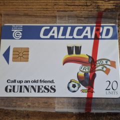 Ireland CallCard "Guinness Toucan - WC 1994", mint in wrapper, 6/1994, 20 Units - free standard postage