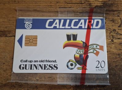 Ireland CallCard "Guinness Toucan - WC 1994", mint in wrapper, 6/1994, 20 Units - free standard postage