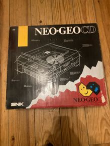 Neo geo cd front loader console