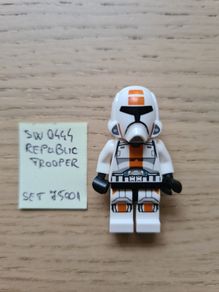 lego sw0444 republic trooper, set star wars 75001