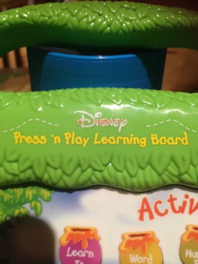 Vtech pre school press n play board