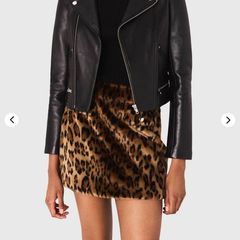 Make Basalt leather biker jacket