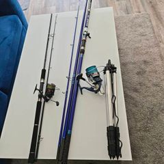 Freshwater/saltwater whole fishing set