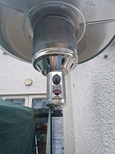 Patio gas heater