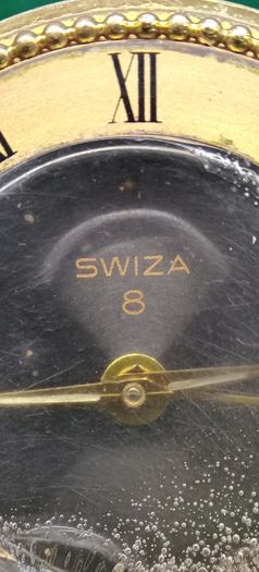 Swiza Alarm Clock/  Key Shaped - 8 day