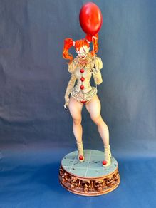 Lady Pennywise Custom Resin Statue