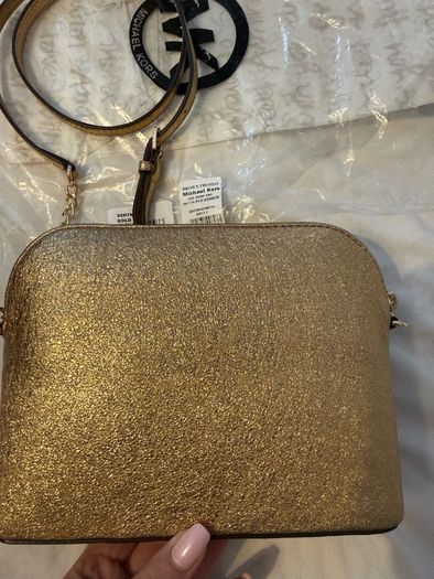 Gold Michael Kors Handbag