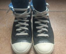 Diesel Denim High-Top Sneakers Trainers