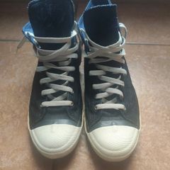 Diesel Denim High-Top Sneakers Trainers