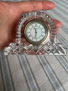 Waterford crystal clock