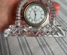 Waterford crystal clock